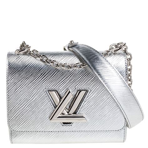 louis vuitton twist bag silver|louis vuitton silver purse.